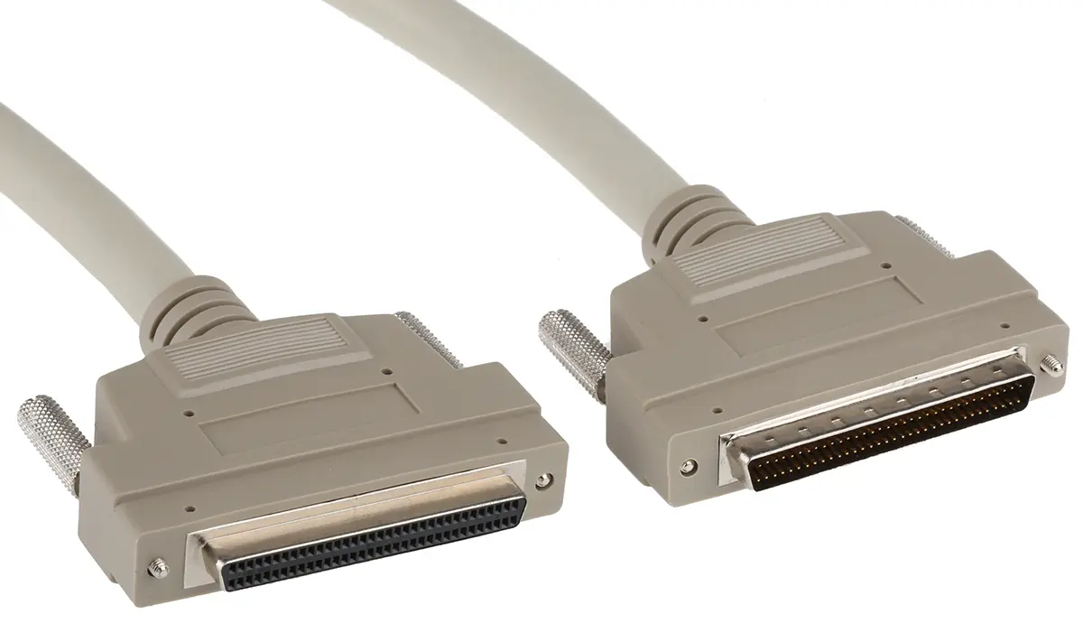 Produktfoto 1 von RS PRO C44 SCSI-Kabel SCSI III-Stecker, 2 m