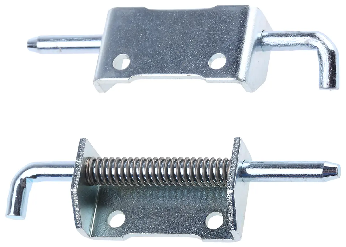 Produktfoto 1 von Pinet Stahl Federscharnier Verriegelungsscharnier , 2.8mm x 21mm x 82mm