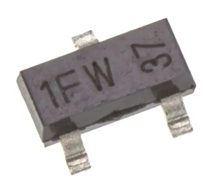 Produktfoto 1 von Nexperia Oberfläche Transistor NPN 45 V / 100 mA, SOT-23 3-Pin