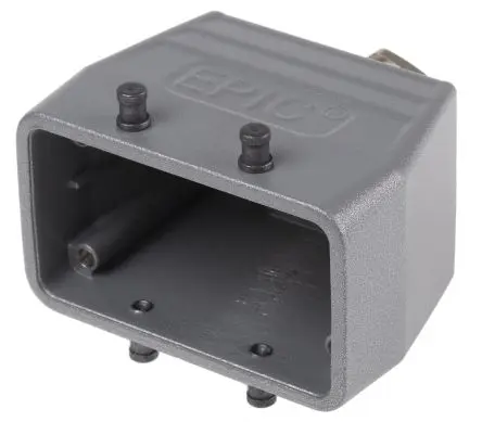 Produktfoto 1 von EPIC H-BE Kappe für robusten Stromversorgungsstecker 2 Steckverbinderkappe, 10+E, IP65