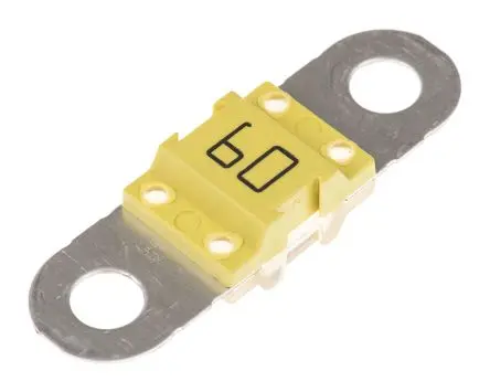 Produktfoto 1 von Littelfuse Kfz Sicherung, Gelb, 60A, 32V dc