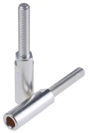 Produktfoto 1 von Staubli Kontaktstift, Silber, M5 100A, Ø 5 mm Isoliert