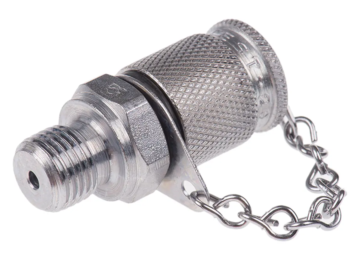 Produktfoto 1 von Stauff Stahl Hydraulik Messanschluss-Testadapter Stecker G