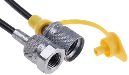 Produktfoto 1 von Stauff Anschluss für Hydraulikmesspunkte Mit Gewinde, L.=2 m Mit Gewinde, Außen-Ø 5 mm