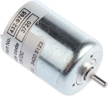 Produktfoto 1 von McLennan Servo Supplies 120 Servomotor, 1.5 Ncm, 12V, 3000U/min, 2.9 W, 0.6 Ncm, 3 mm, B. 29mm, T. 55.5 mm, L. 39.5 mm,