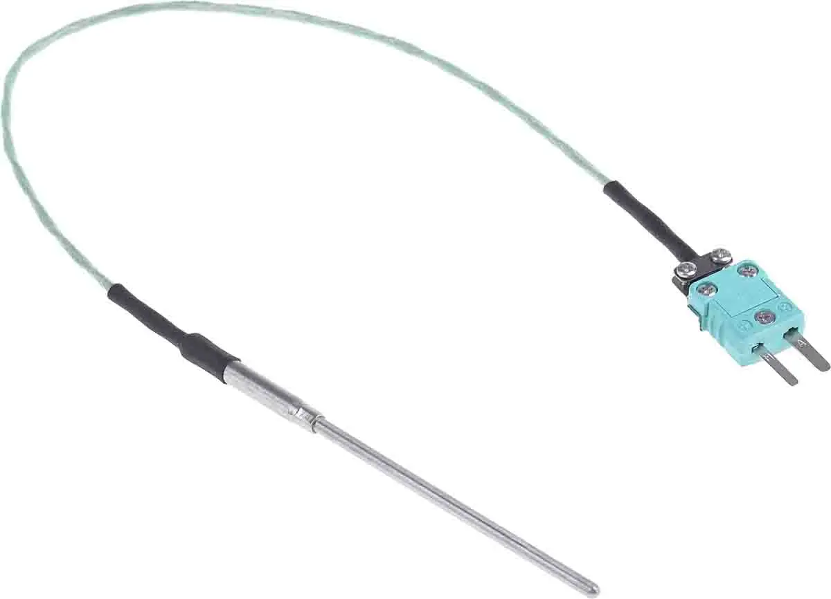 Produktfoto 1 von RS PRO Edelstahl Thermoelement Typ K, Ø 3mm x 70mm → +700°C