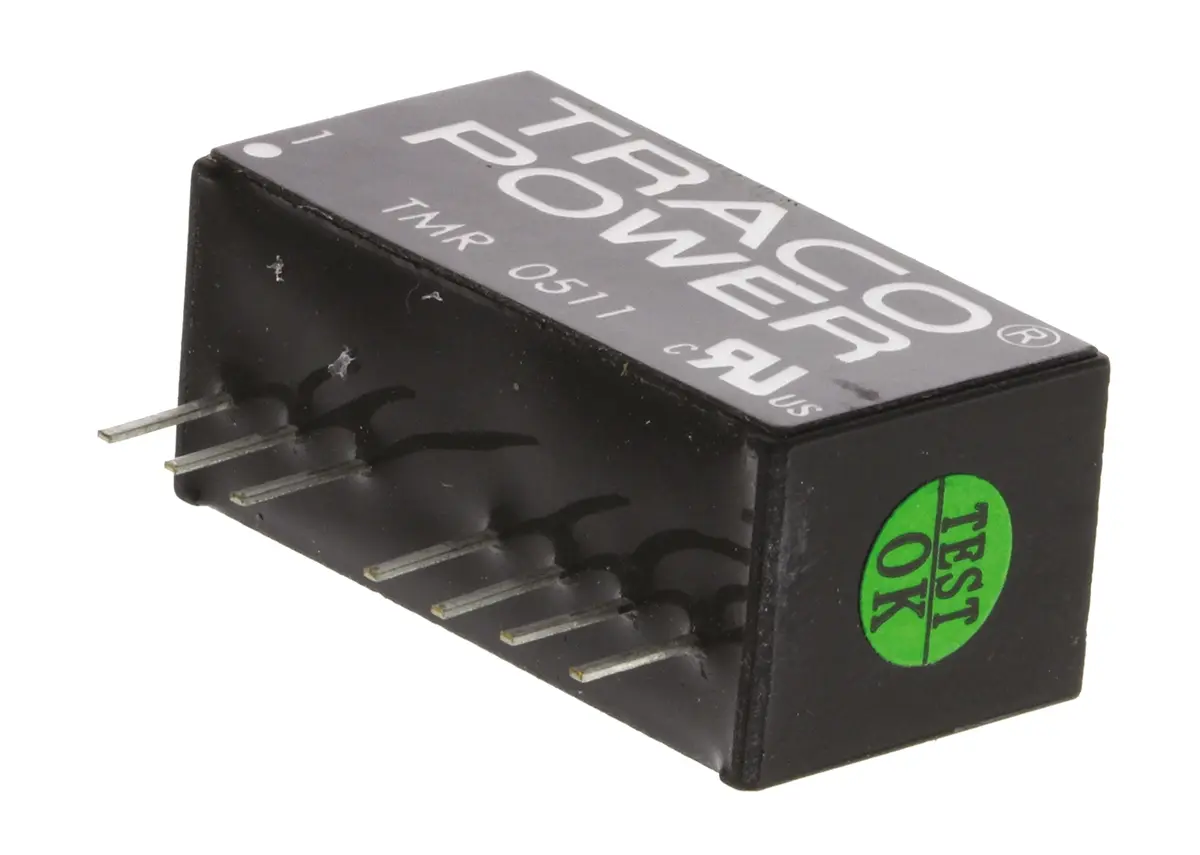 TRACOPOWER TMR 2 DC/DC-Wandler 2W 5 V dc IN, 5V dc OUT / 400mA Durchsteckmontage 1.6kV dc isoliert