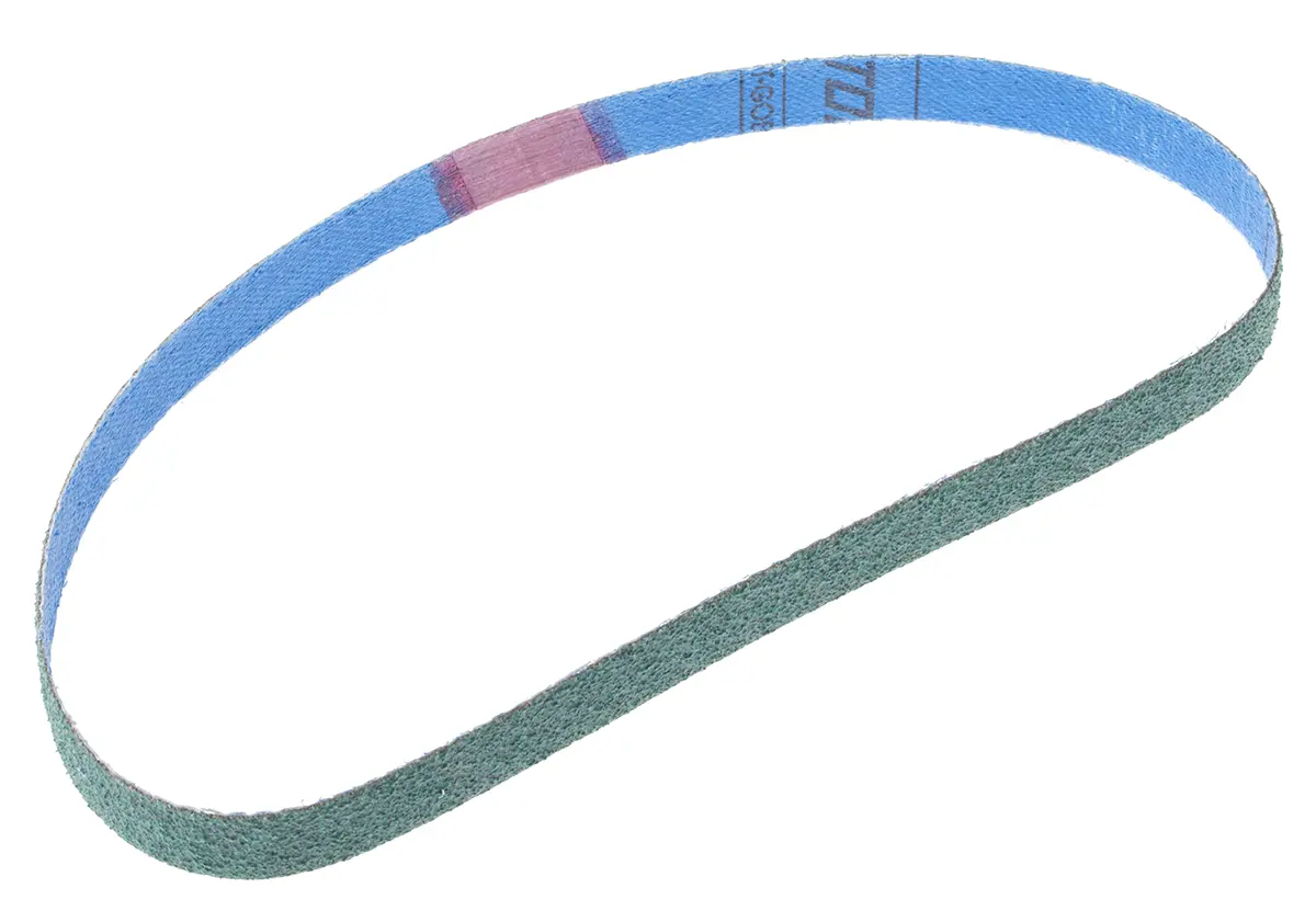 Produktfoto 1 von Norton File Belt Schleifriemen, Aluminiumbeschichtet, Mittel Grad, Korngröße P60, 457 mm 12 mm
