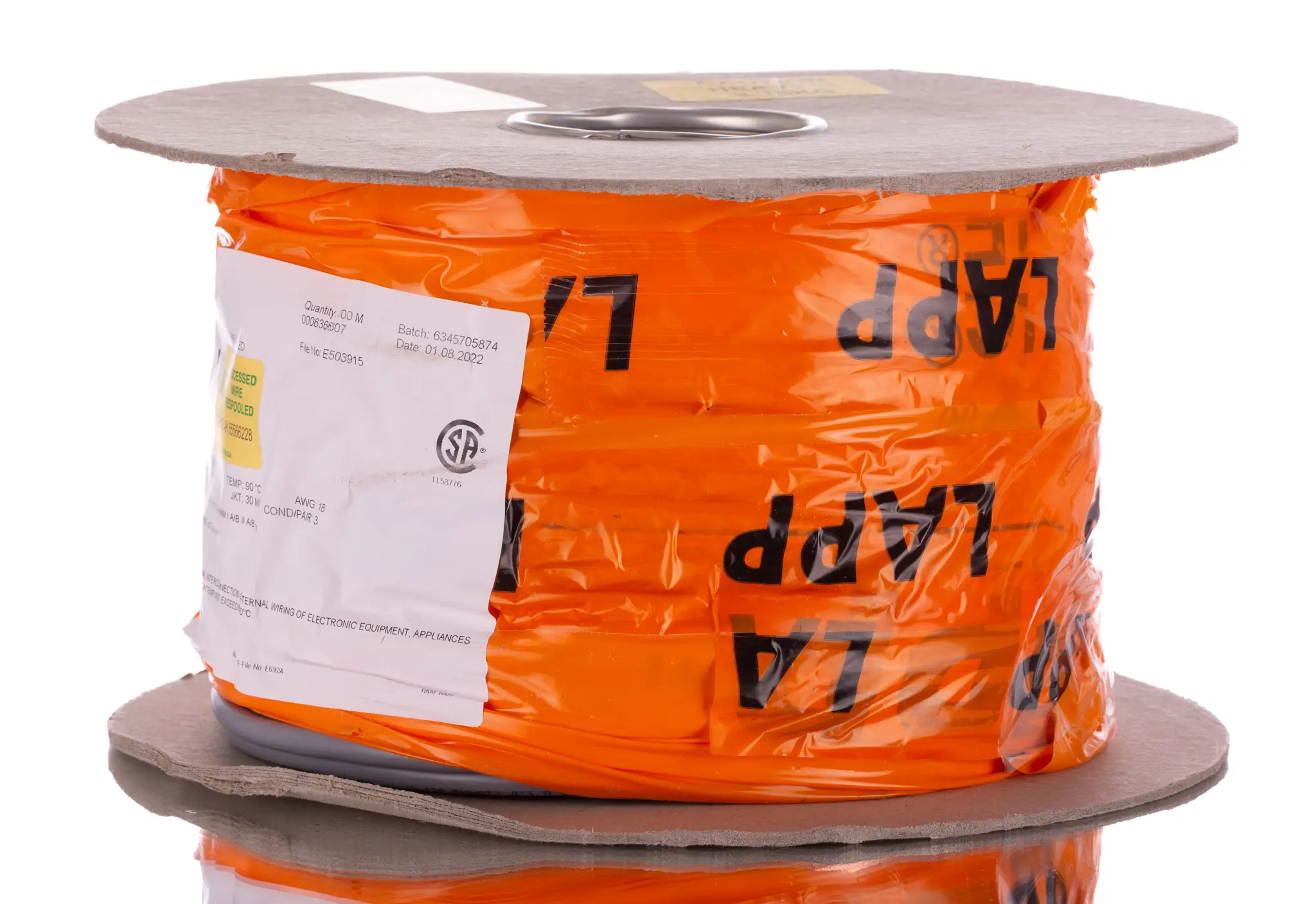 Produktfoto 1 von Lapp ÖLFLEX 150 Steuerkabel, 3-adrig x 1 mm² 18 AWG Ungeschirmt Grau, 100 m, Polyvinylchlorid