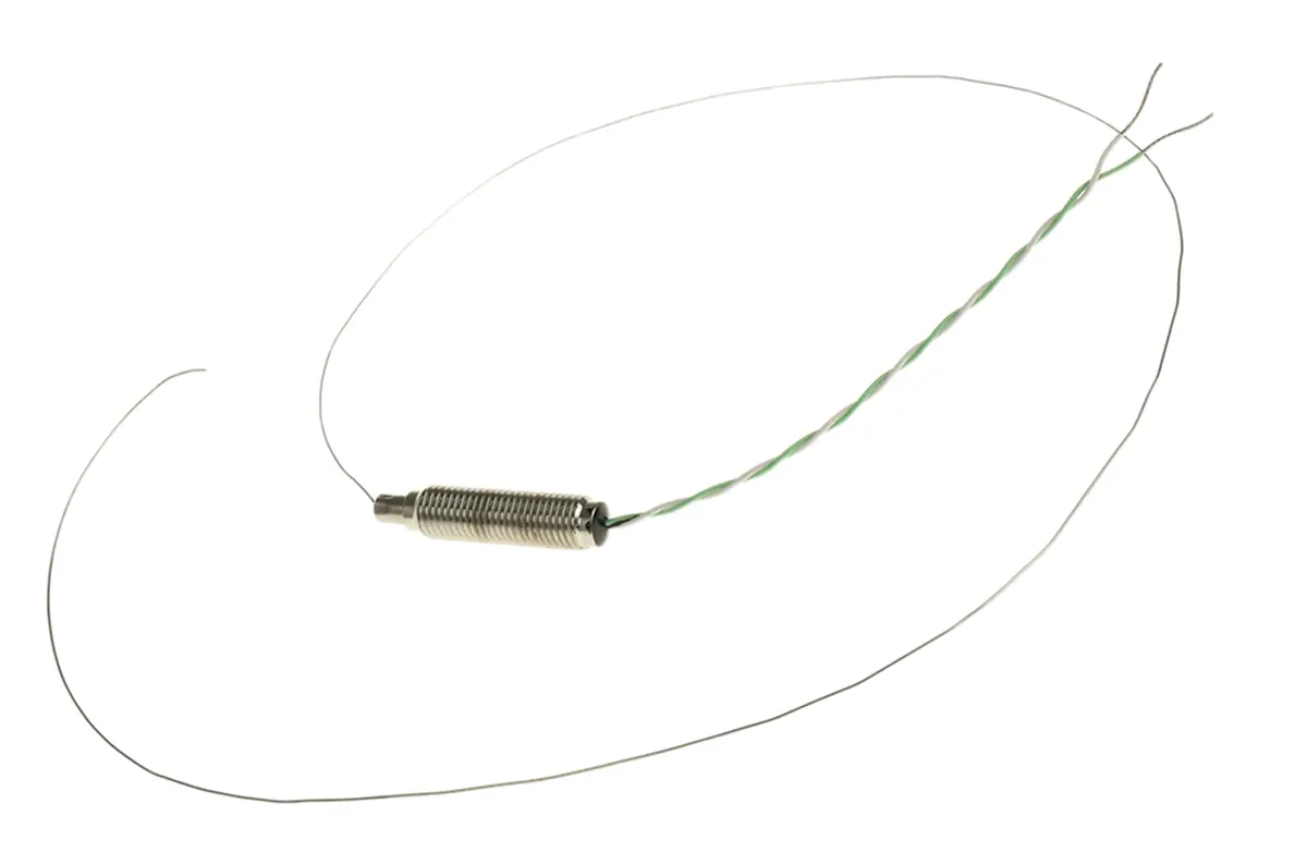 Produktfoto 1 von RS PRO Edelstahl Mineralisoliertes Thermoelement Typ K, Ø 0.5mm x 500mm → +750°C