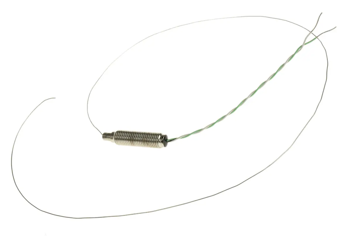 Produktfoto 1 von RS PRO Edelstahl Mineralisoliertes Thermoelement Typ K, Ø 0.5mm x 500mm → +750°C