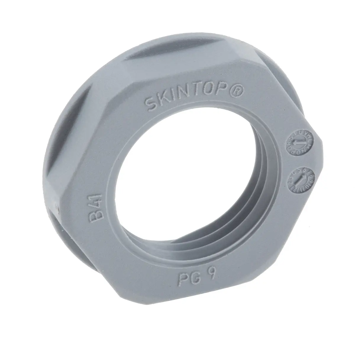 Produktfoto 1 von Lapp Kabelverschraubung Mutter PG9 Glasfaserverstärktes Polyamid Grau IP68 -20 °C / 100 °Cmax.