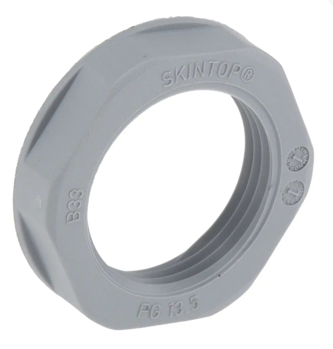 Produktfoto 1 von Lapp Kabelverschraubung Mutter PG13.5 Glasfaserverstärktes Polyamid Grau IP68 -20 °C / 100 °Cmax.