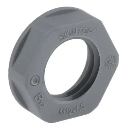 Lapp Kabelverschraubung Mutter M12 Glasfaserverstärktes Polyamid Grau IP68 -20 °C / 100 °Cmax.