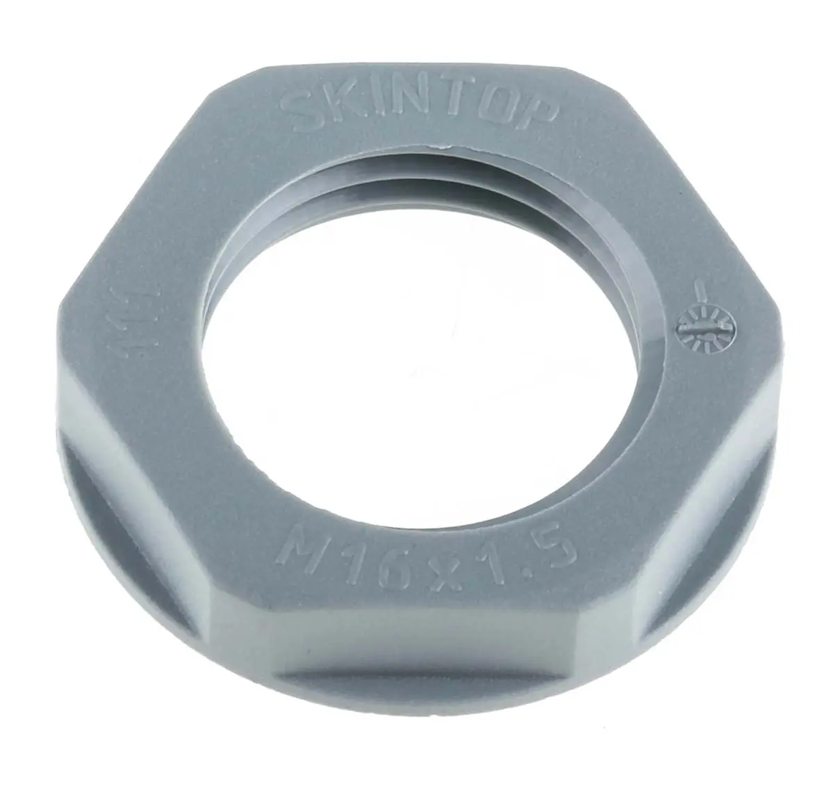 Produktfoto 1 von Lapp Kabelverschraubung Mutter M16 Glasfaserverstärktes Polyamid Grau IP68 -20 °C / 100 °Cmax.