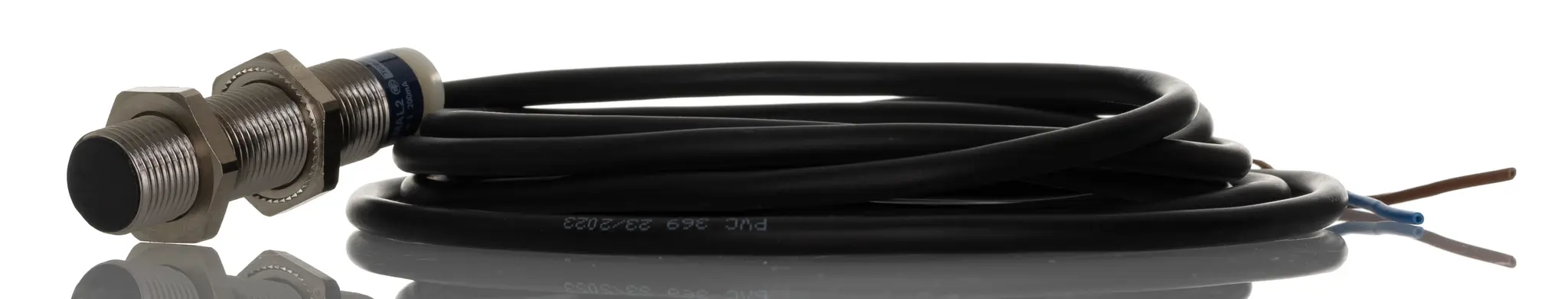 Produktfoto 1 von Telemecanique Sensors OsiSense XS M12 Näherungssensor Induktiv, Gewinderohr 4 mm 2-Draht 20 264 V ac/dc / 200 mA NO,