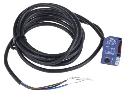 Produktfoto 1 von Telemecanique Sensors XUM Kubisch Optischer Sensor, Durchgangsstrahl, PnP Ausgang, Drahtkabel