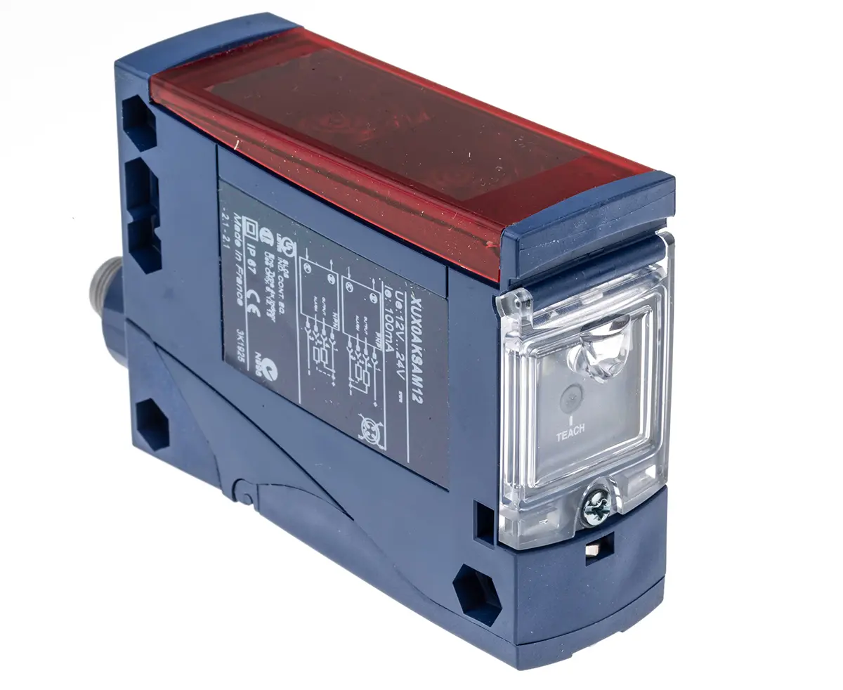 Produktfoto 1 von Telemecanique Kubisch Optischer Sensor, Multimode, Bereich 1,3 m, 2 m, 11 m, 40 m, NPN/PNP Ausgang, 4-poliger