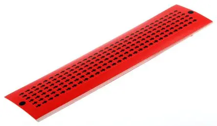 Produktfoto 1 von RS PRO, Klebend Schwarz Vorbedrucktes, selbstklebendes Etikett: Inspektionspfeile, 6.4mm x 7.6 mm, 1800 pro Paket Stück