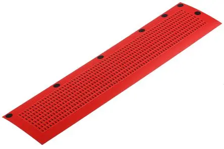 Produktfoto 1 von RS PRO, Klebend Schwarz Vorbedrucktes, selbstklebendes Etikett: Inspektionspfeile, 3.2mm x 4.7 mm, 5760 pro Paket Stück