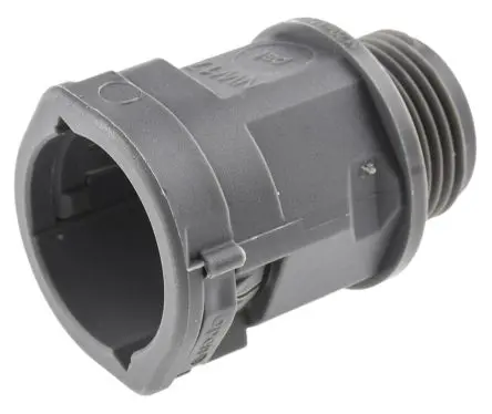Produktfoto 1 von PMA SLND Polyamid 6 Kabelrohr Befestigung Kabelrohr M20 20 mm Grau IP66