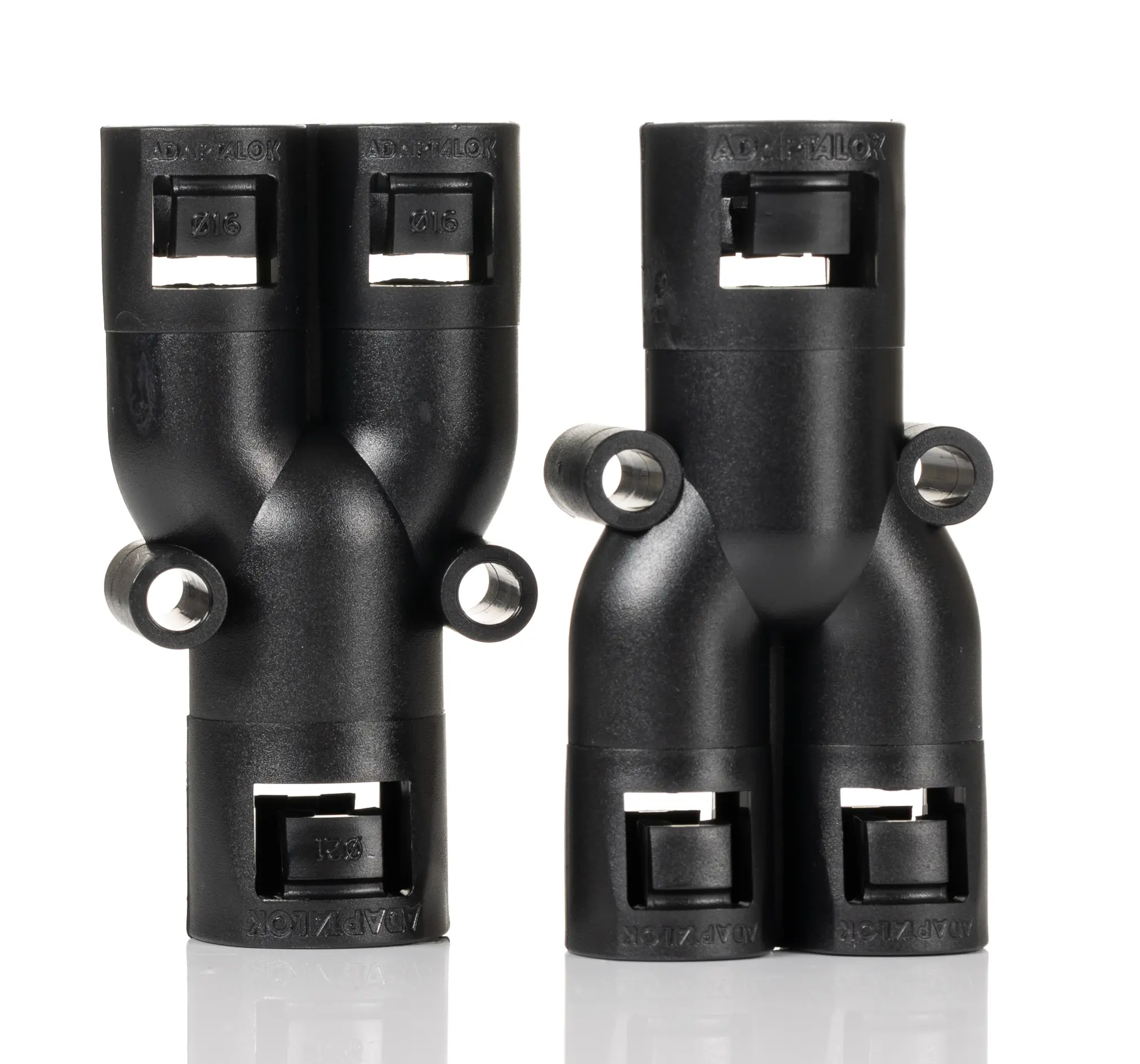 Produktfoto 1 von Adaptaflex AL Nylon 6.6 Kabelrohr Befestigung 16 to 21 mm² Schwarz IP66