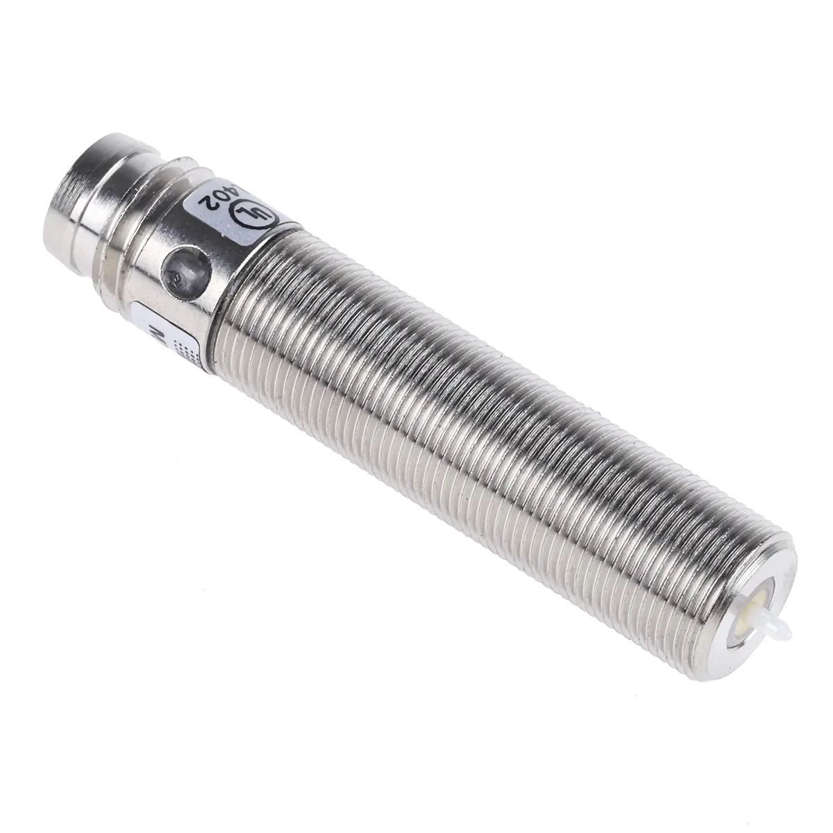 Produktfoto 1 von Baumer Präzisionspositionsschalter Zylinderförmig PnP 10 Hz M8-Steckverbinder, 50 mA Messing vernickelt, IP50 39.5 mm