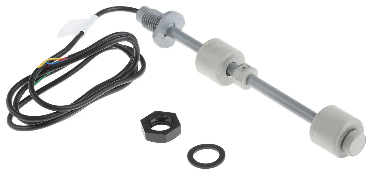 Produktfoto 1 von Sensata / Cynergy3 RSF66 Schwimmerschalter Intern Nitrilkautschuk (NBR) 120 V dc, Direkt belastbar, -10 °C 240 V ac → 85