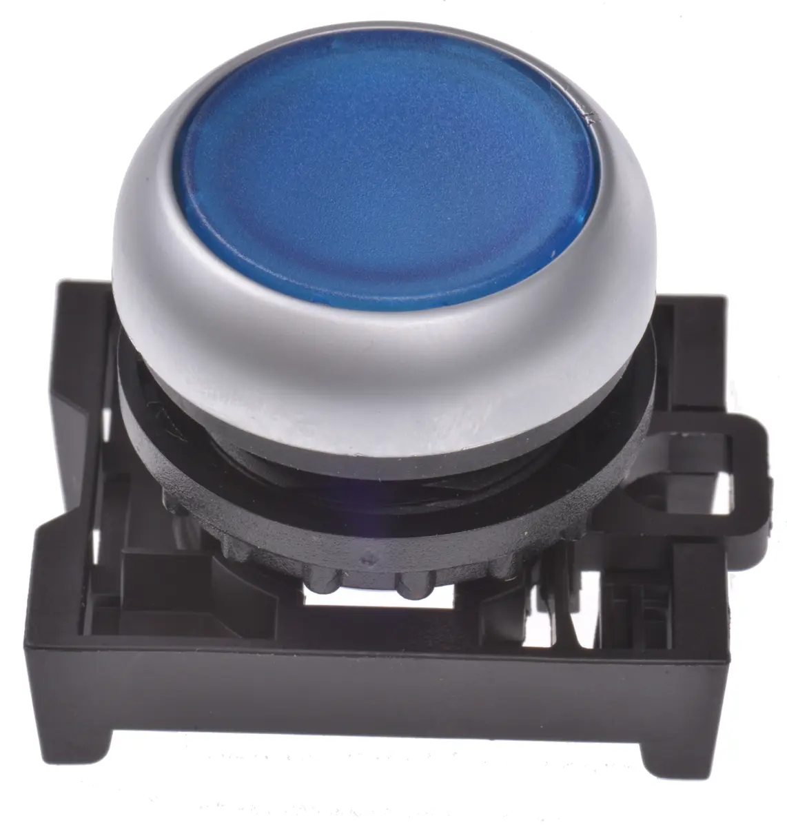 Produktfoto 1 von Eaton RMQ Titan M22 Drucktastenkopf Ø 22 mm, Blau wartungsfrei Rund Rund Kunststoff, IP69