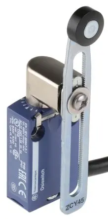 Produktfoto 1 von Telemecanique Sensors OsiSense XC Endschalter, Rollenhebel 1 Schließer/1 Öffner, IP66, IP67, IP68, Zinklegierung 240V ac