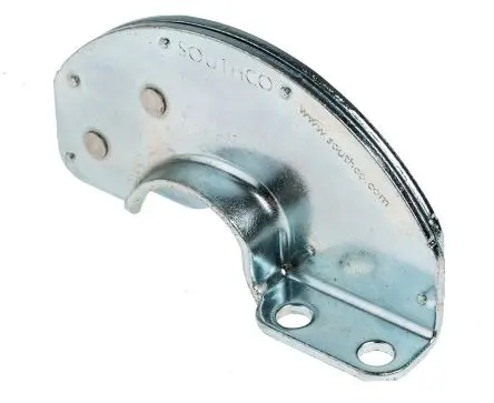 Produktfoto 1 von Southco Stahl Verdecktes Scharnier Aushängbar Festwert Schraubbefestigung Freischwingend, 5 mm x 76mm x 38.5 mm
