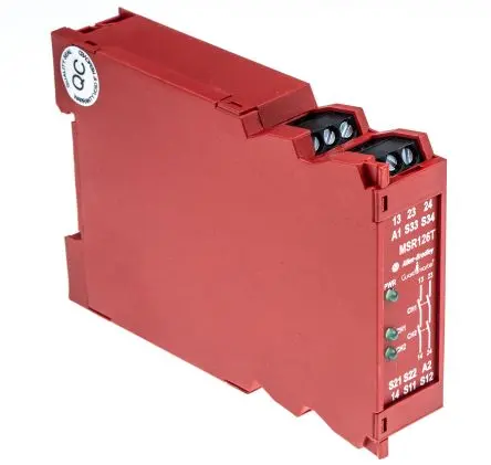 Produktfoto 1 von Allen Bradley 440R/MSR126T Sicherheitsrelais 24V ac/dc, 2 Sicherheitskontakte, Automatisch und manuell RoHS SIL IEC