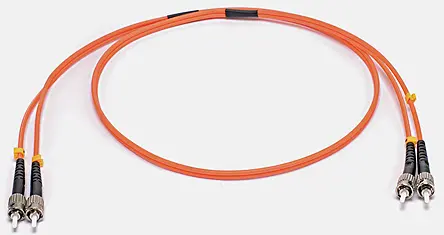 Produktfoto 1 von Molex CES 91 LWL-Kabel 1 m, Raucharm halogenfrei Hellblau ST ST