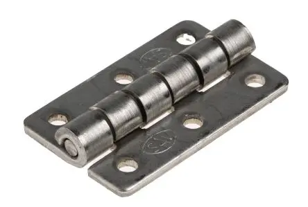 Produktfoto 1 von Savigny Edelstahl Scharnier Scharnier Festwert Schraubbefestigung Freischwingend, 2 mm x 24mm x 40 mm