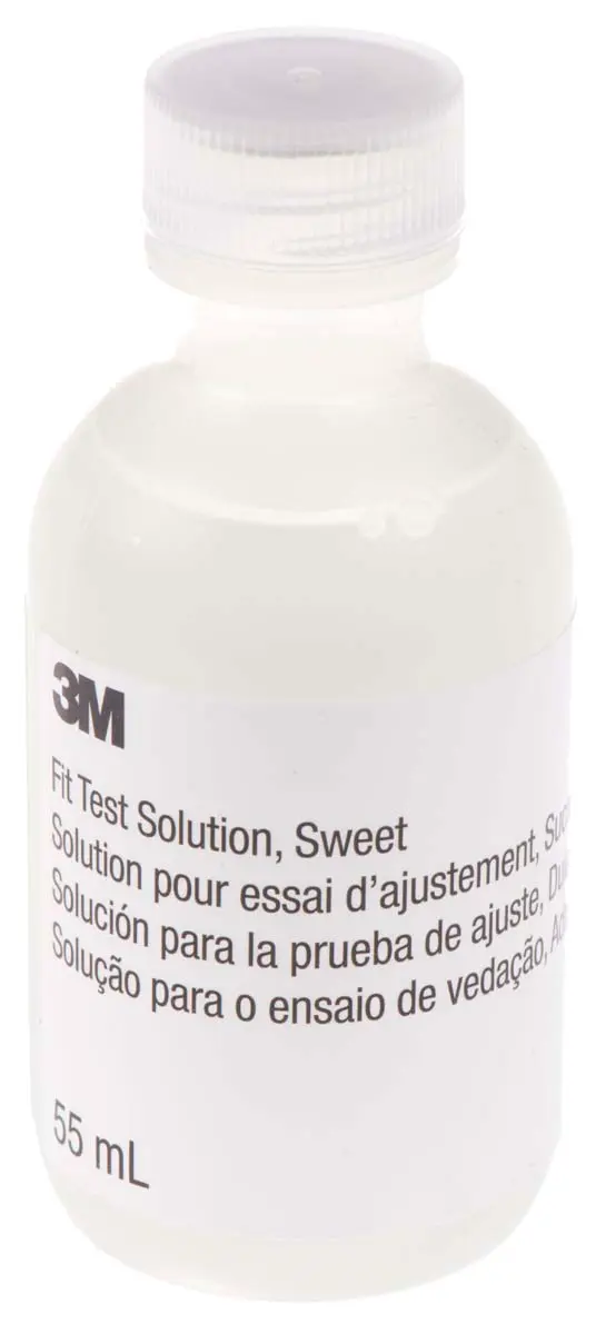 Produktfoto 1 von 3M Testlösung Süß Inhalt Fit-Testlösung 55-ml-Flasche (süß)