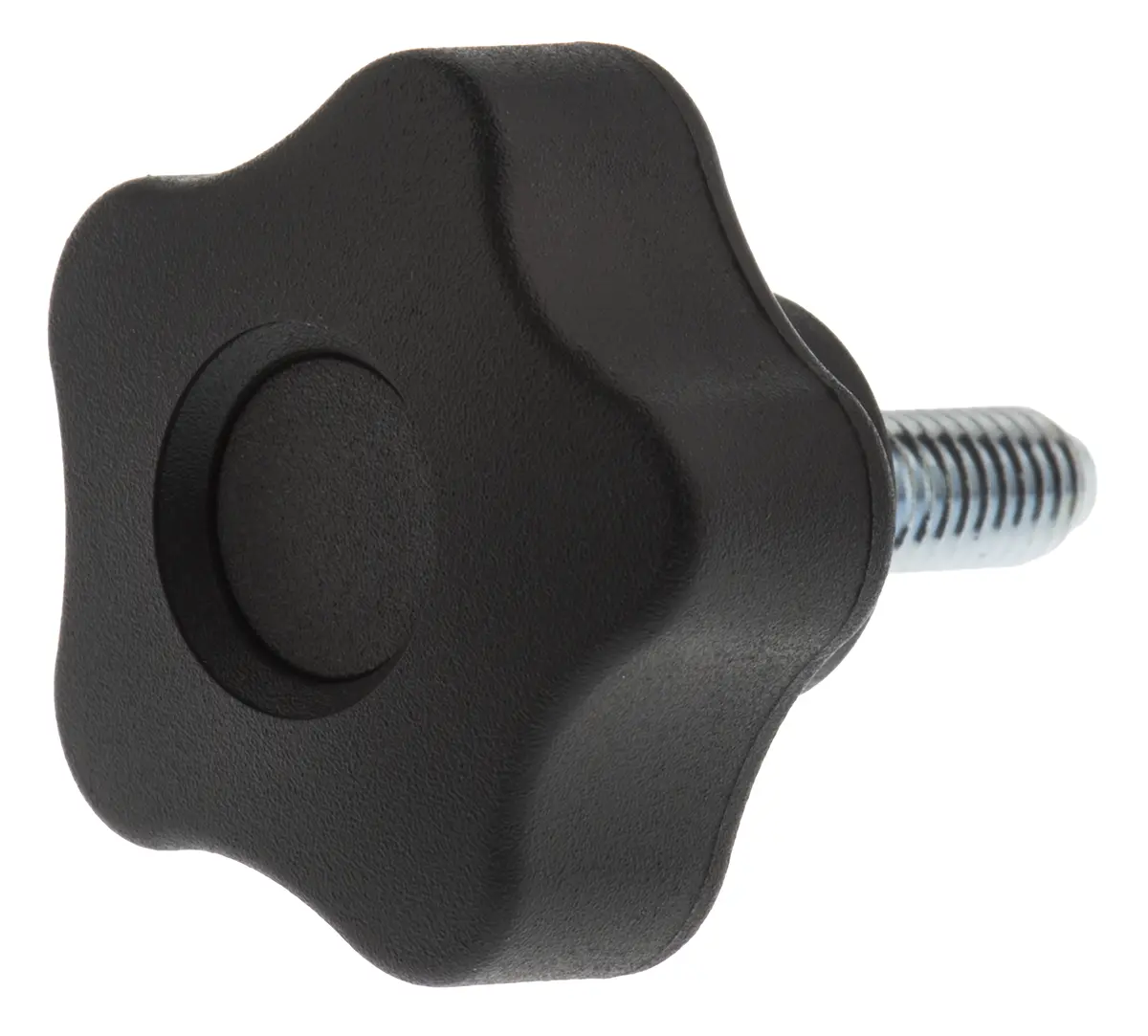 Produktfoto 1 von Elesa Feststellschraube Schwarz Technopolymer Nocken, mit Gewindebolzen