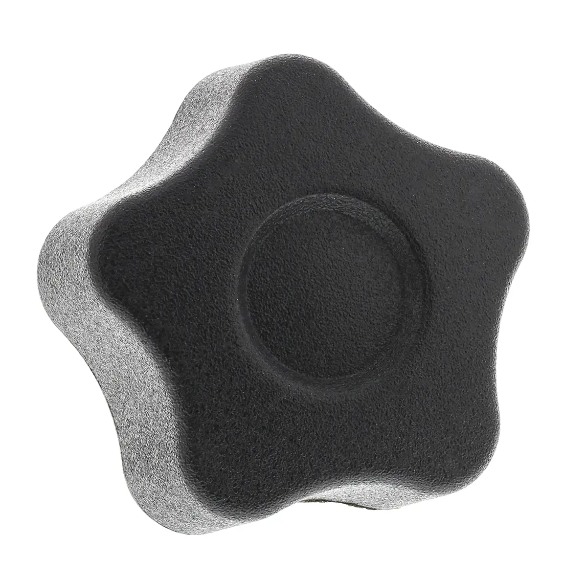 Produktfoto 1 von Elesa Feststellschraube Schwarz Technopolymer x 10 mm Fünf Lappen, mit Gewindebohrung Ø 63 mm