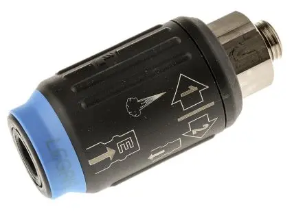 Produktfoto 1 von Legris Pneumatische Schnellsteckkupplung, Polymer verstärkt 1/4 in Stecker, G, Außengewinde BSP parallel