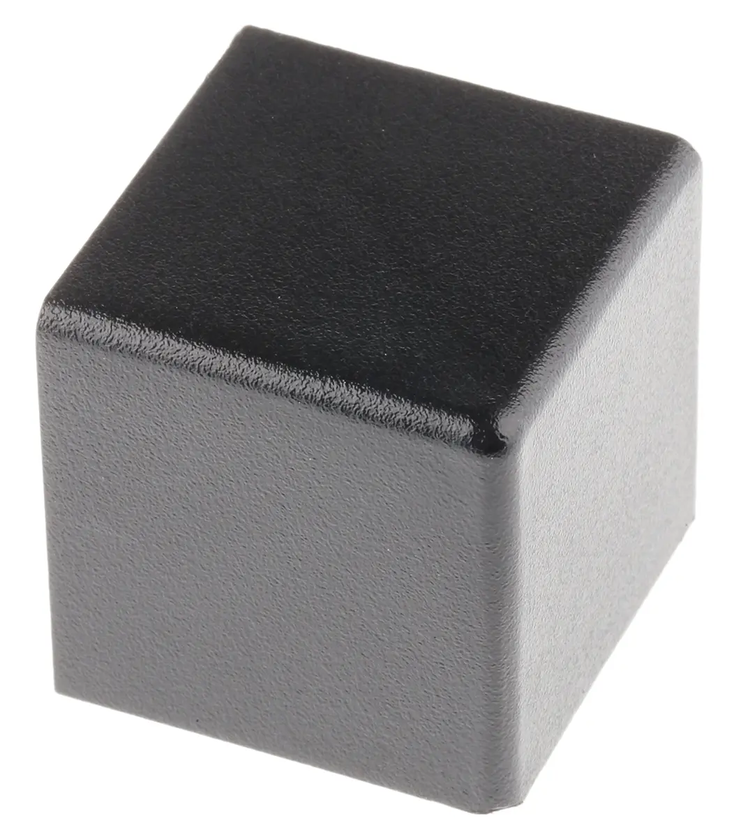 Bosch Rexroth Polypropylen Eckwinkelkappe Schwarz, R30 x 30 mm, 8 mm