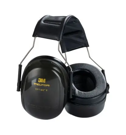 Produktfoto 1 von 3M PELTOR Optime II Kopfband Gehörschutz, 31 dB, EN 352:2020 Schwarz