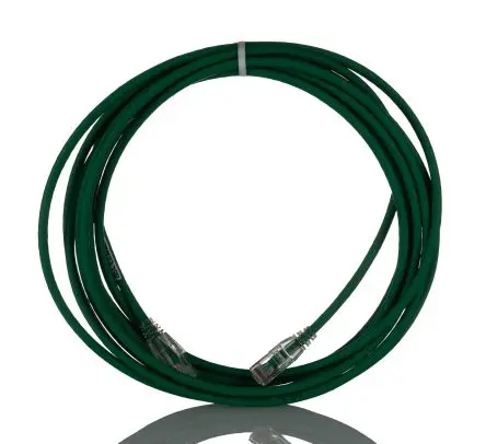 Produktfoto 1 von Molex CES PowerCat 5E Cat5e Ethernet-Kabel, 5 m, Grün, A Gerade Stecker Ungeschirmt Stecker, B Gerade, Raucharm