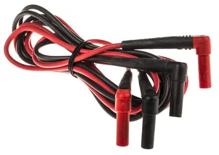 Produktfoto 1 von Fluke Multimeter-Messleitungen mit Bananenstecker, Messleitungsset Silikon CAT IV, CAT III 10A