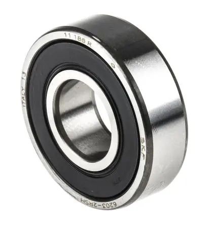 Produktfoto 1 von SKF 1-reihig Kugellager glatt, Innen-Ø 17 mm / Außen-Ø 40 mm Außen-ø , Breite 12 mm