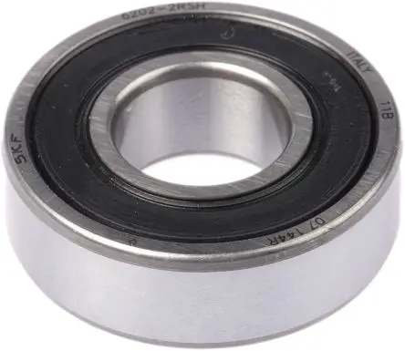 Produktfoto 1 von SKF 1-reihig Kugellager glatt, Innen-Ø 15 mm / Außen-Ø 35 mm Außen-ø , Breite 11 mm