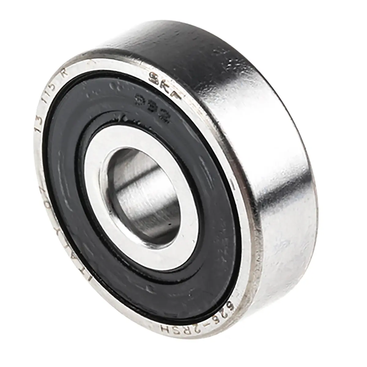Produktfoto 1 von SKF 1-reihig Kugellager glatt, Innen-Ø 6 mm / Außen-Ø 19 mm Außen-ø , Breite 6 mm