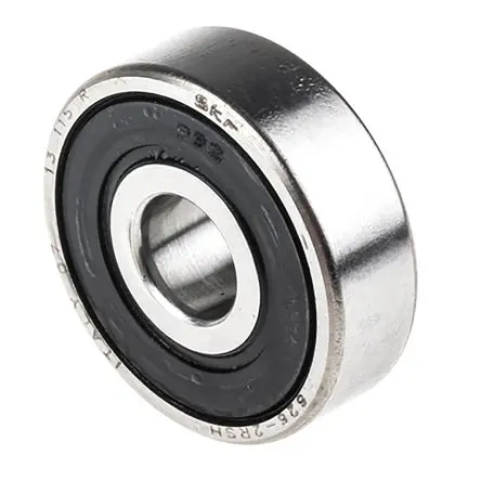 Produktfoto 1 von SKF 1-reihig Kugellager glatt, Innen-Ø 6 mm / Außen-Ø 19 mm Außen-ø , Breite 6 mm