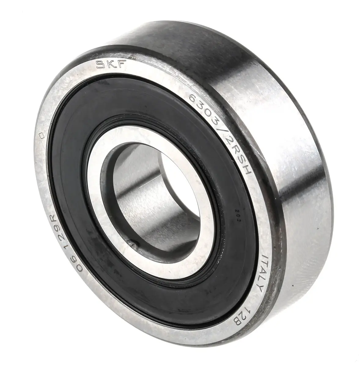 Produktfoto 1 von SKF 1-reihig Kugellager glatt, Innen-Ø 17 mm / Außen-Ø 47 mm Außen-ø , Breite 14 mm