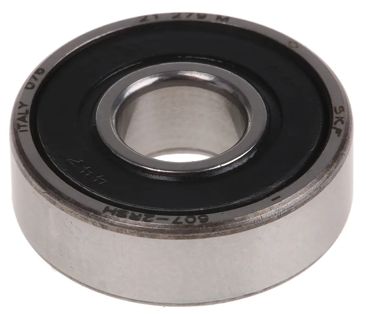 Produktfoto 1 von SKF 1-reihig Kugellager glatt, Innen-Ø 7 mm / Außen-Ø 19 mm Außen-ø , Breite 6 mm