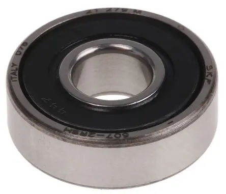 Produktfoto 1 von SKF 1-reihig Kugellager glatt, Innen-Ø 7 mm / Außen-Ø 19 mm Außen-ø , Breite 6 mm