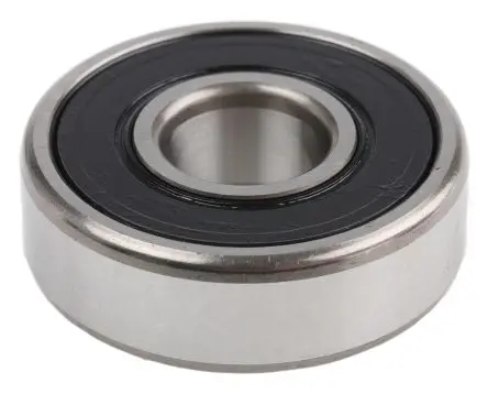 Produktfoto 1 von SKF 1-reihig Kugellager glatt, Innen-Ø 15 mm / Außen-Ø 42 mm Außen-ø , Breite 13 mm
